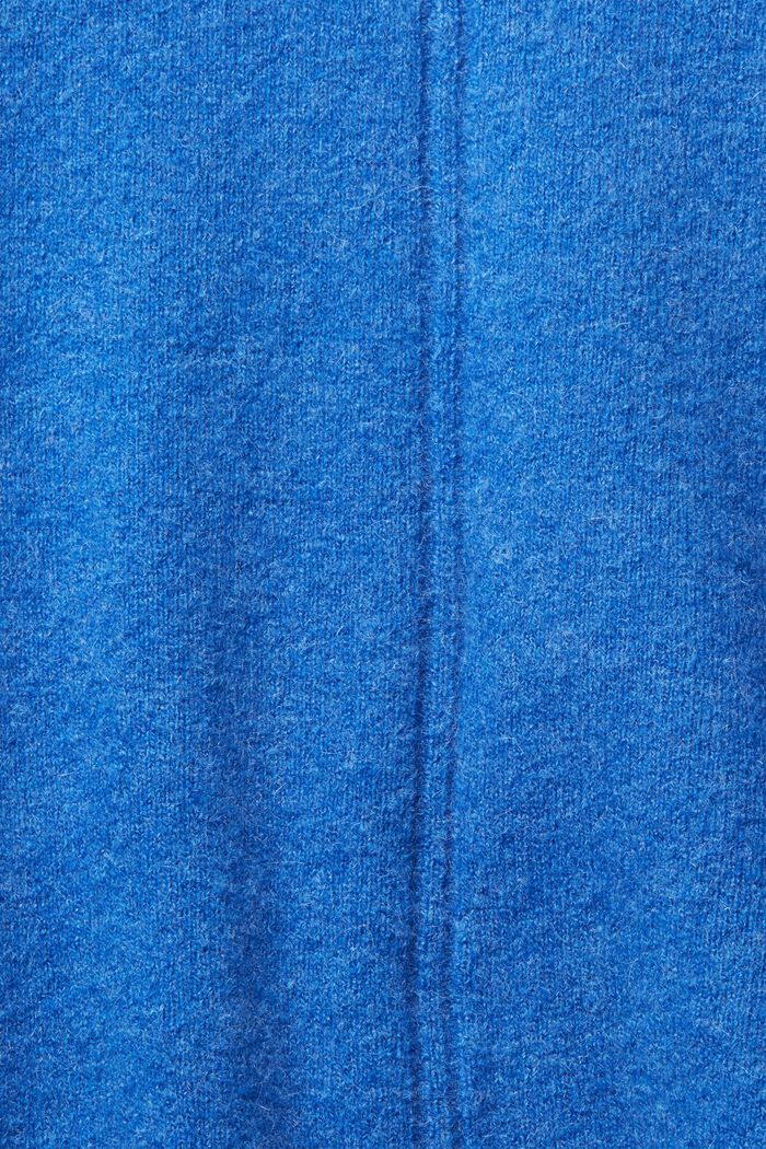 Z wełną: przytulny sweter ze stójką, BRIGHT BLUE, detail image number 1
