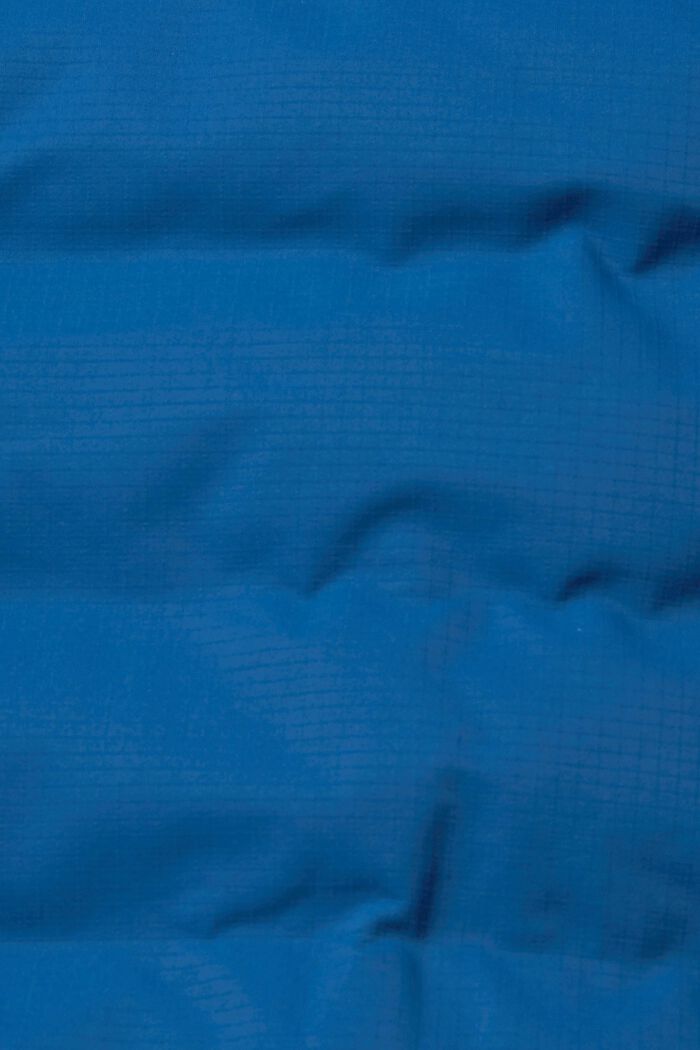 Pikowana kurtka z kapturem, PETROL BLUE, detail image number 1