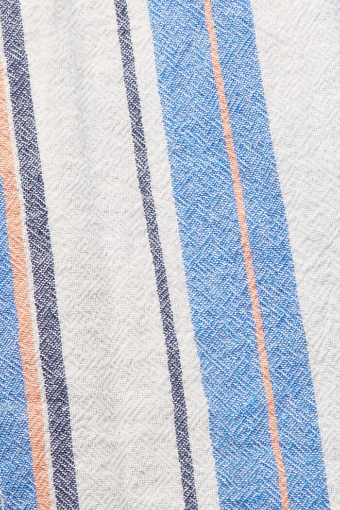 Koszula z krótkim rękawem w paski, 100% bawełny, BRIGHT BLUE, detail image number 5