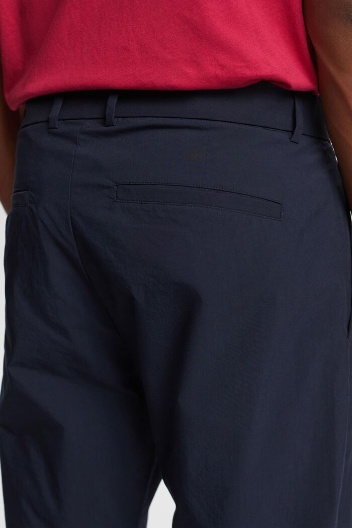 Lekkie spodnie chino, mieszanka bawełniana, NAVY, detail image number 4