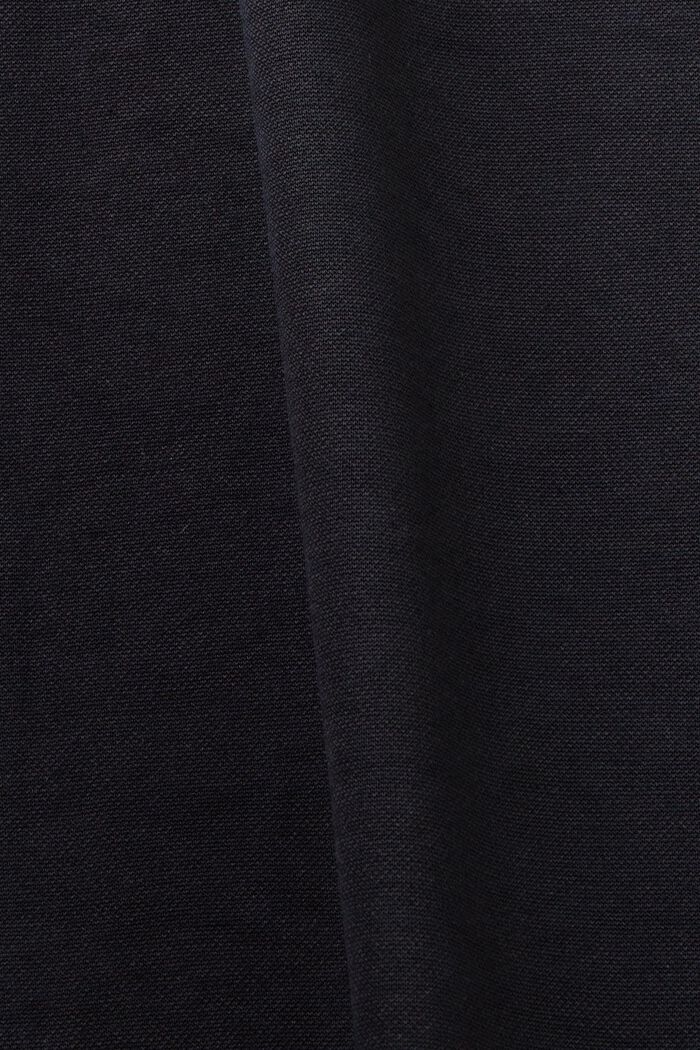 Koszulowa sukienka midi bez rękawów, BLACK, detail image number 5