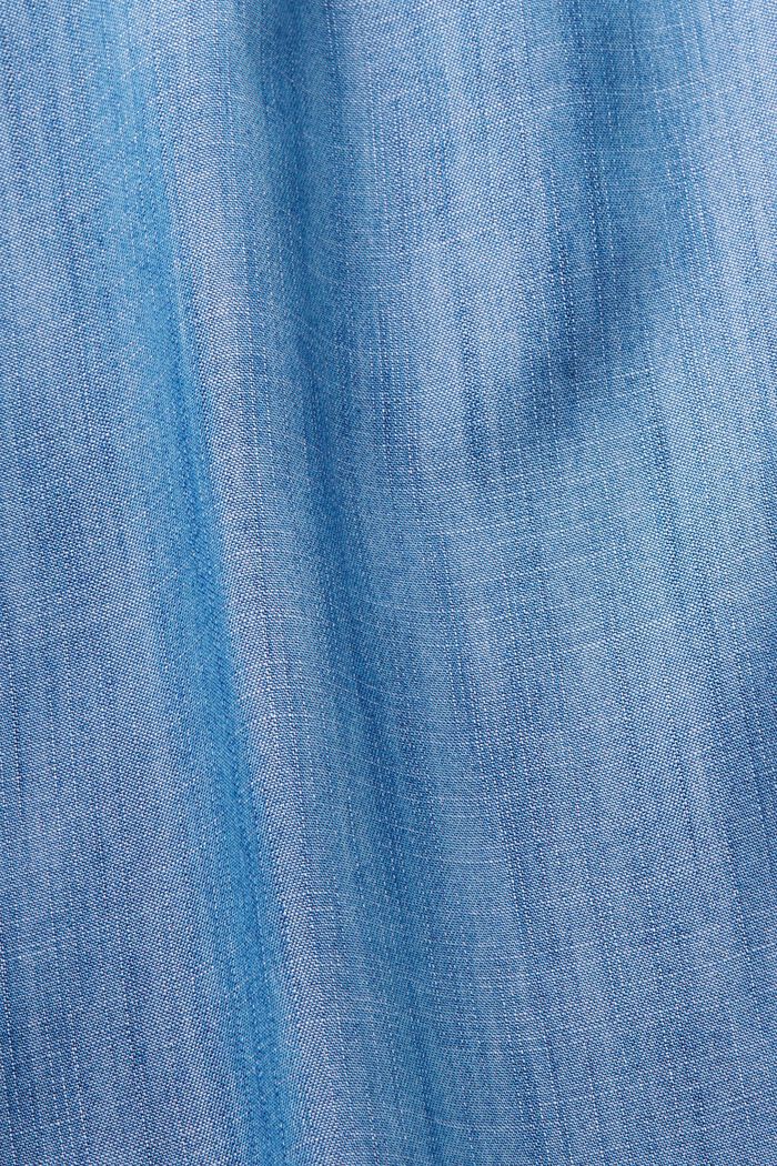 Bluzka z imitacji dżinsu, BLUE MEDIUM WASHED, detail image number 5