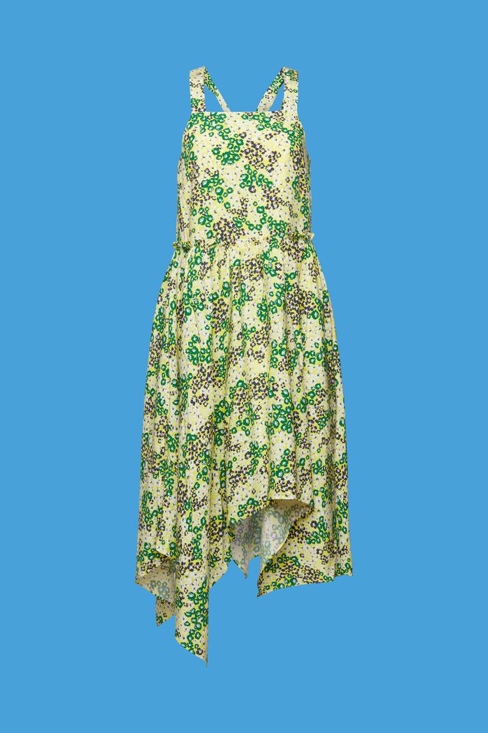 Sukienka midi z nadrukiem, YELLOW, detail image number 7
