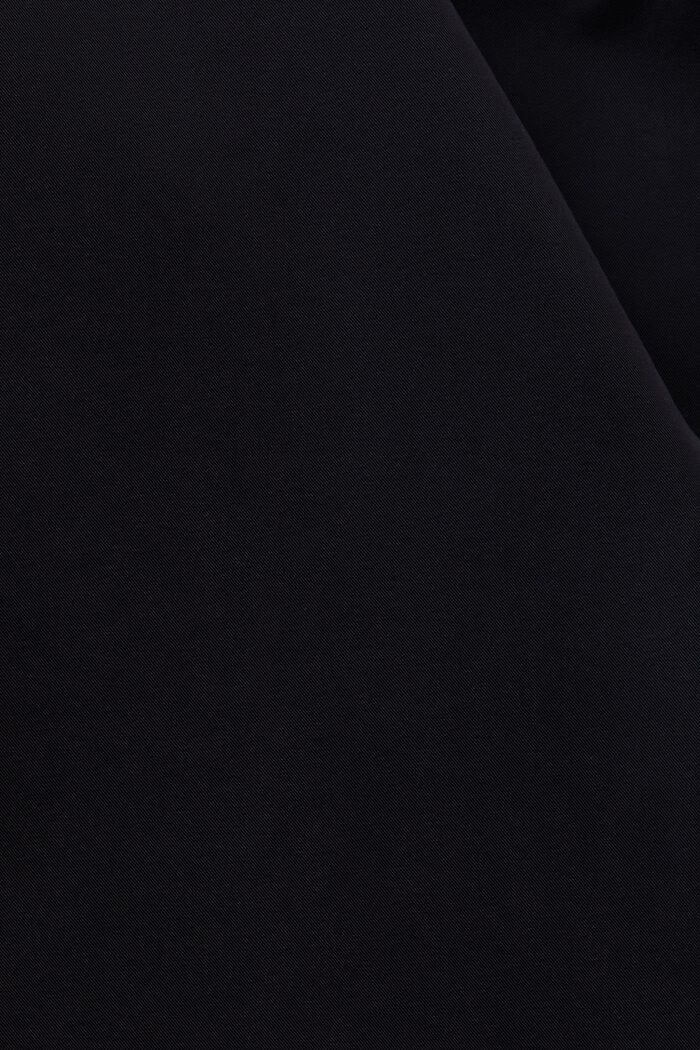 Spodnie dresowe o prostym fasonie, BLACK, detail image number 4