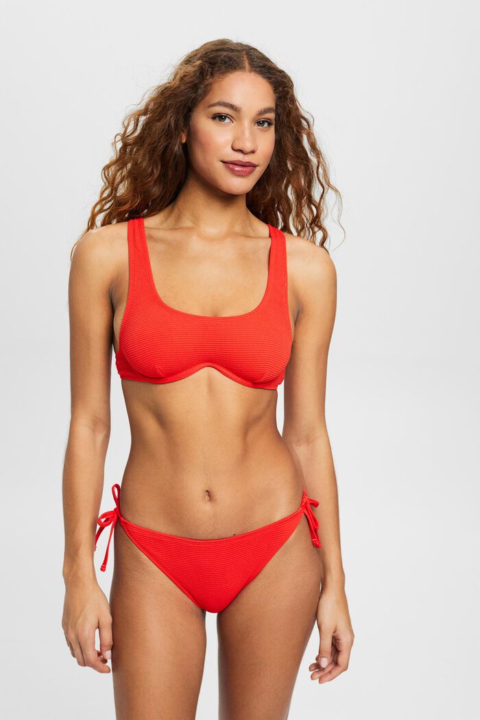 Mini dół od bikini, RED, detail image number 0