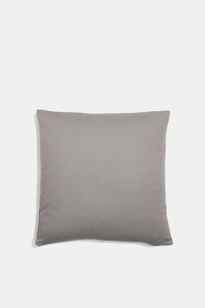 Pasiasta poszewka na poduszkę, 100% bawełny, BLACK, detail image number 2