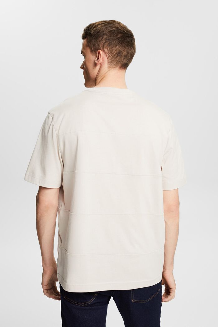 T-shirt z długim rękawem z bawełny ekologicznej, LIGHT BEIGE, detail image number 2