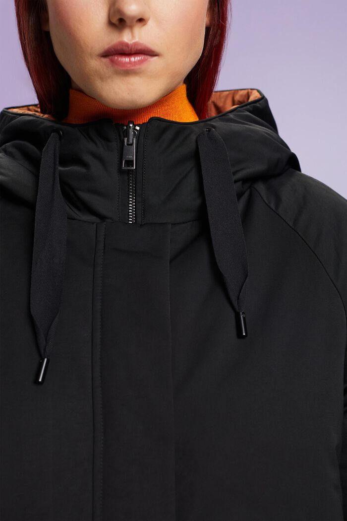 Dwustronny puchowy płaszcz, BLACK, detail image number 2