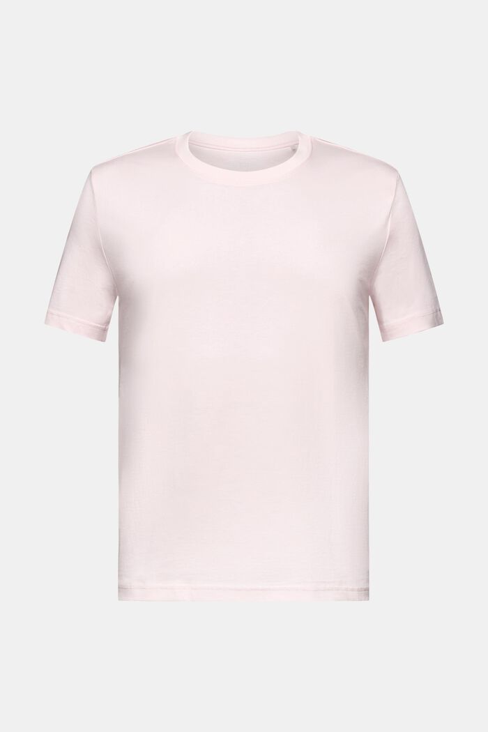 Dżersejowy T-shirt z bawełny organicznej, PASTEL PINK, detail image number 6