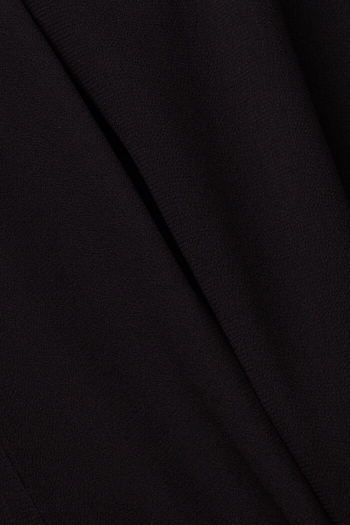 Koszulka z detalami z koronki, LENZING™ ECOVERO™, BLACK, detail image number 5