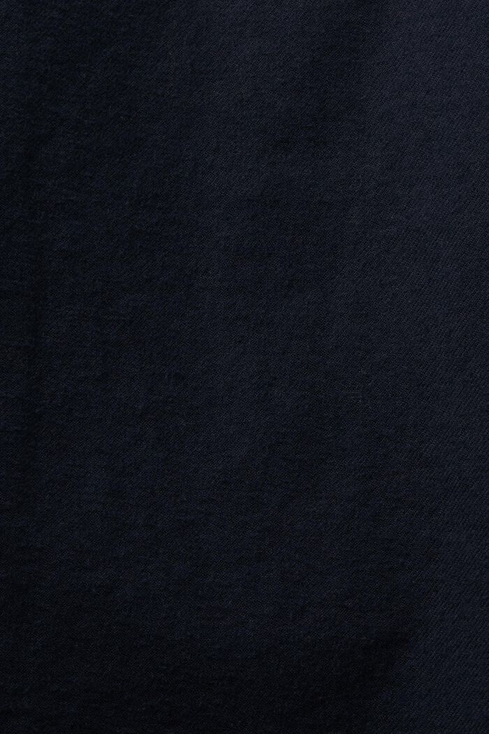 Koszula z flaneli bawełnianej, PETROL BLUE, detail image number 5