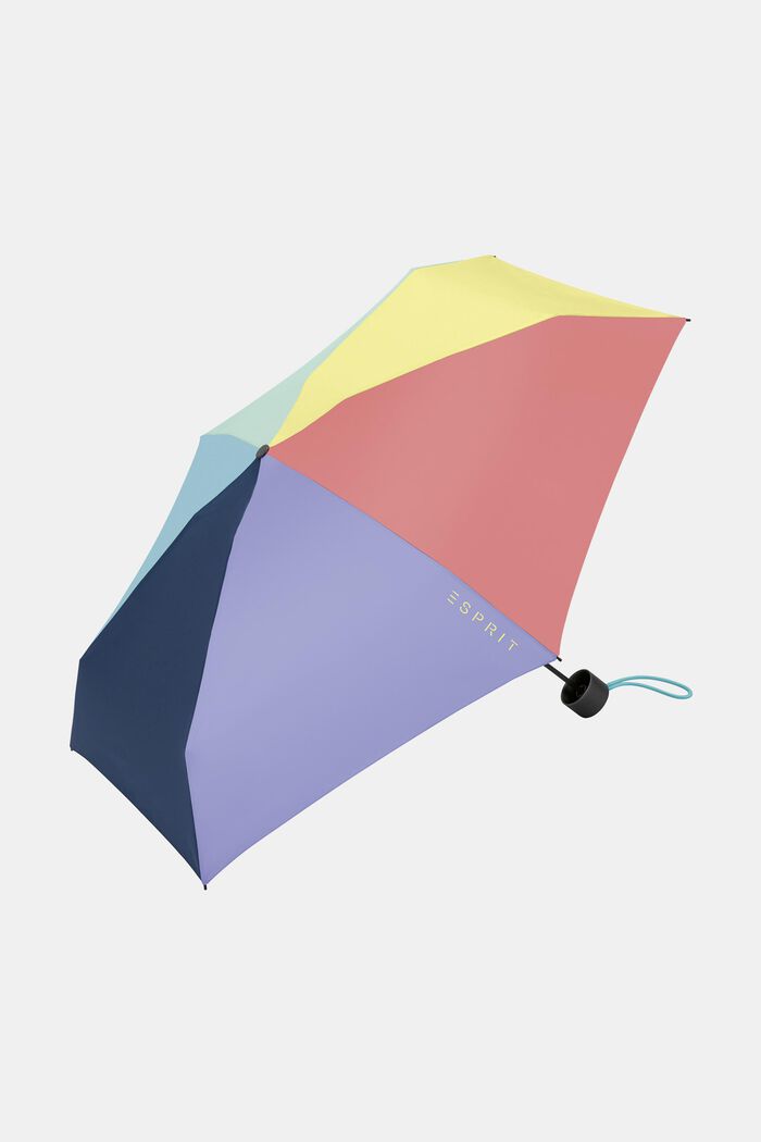 Kieszonkowy parasol w kolorowy wzór, ONE COLOR, detail image number 0