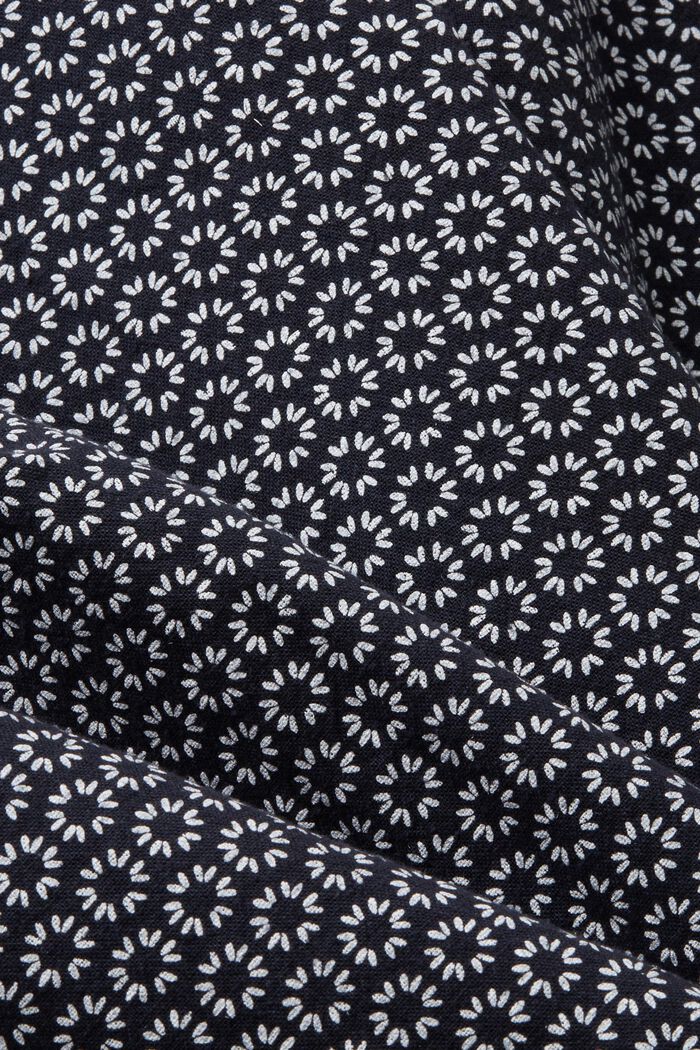 Koszula z nadrukiem z mieszanki lnianej, NAVY, detail image number 4