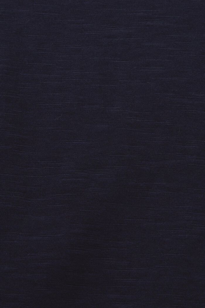 Top z długim rękawem, 100% bawełna, NAVY, detail image number 5
