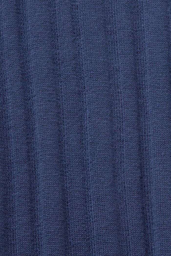 Koszulka polo slim fit, GREY BLUE, detail image number 4