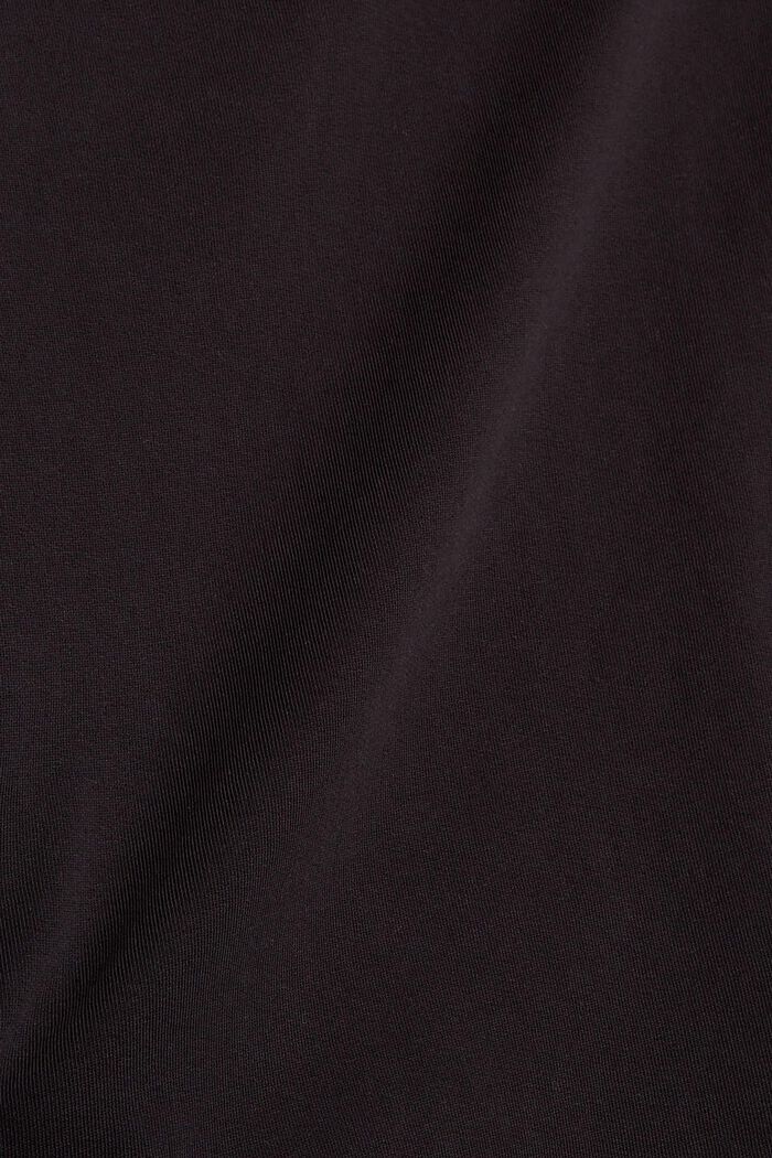 Bluza z czystej bawełny, BLACK, detail image number 1