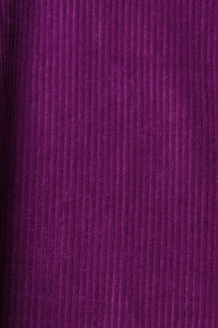 Spódnica mini ze sztruksu, VIOLET, detail image number 1