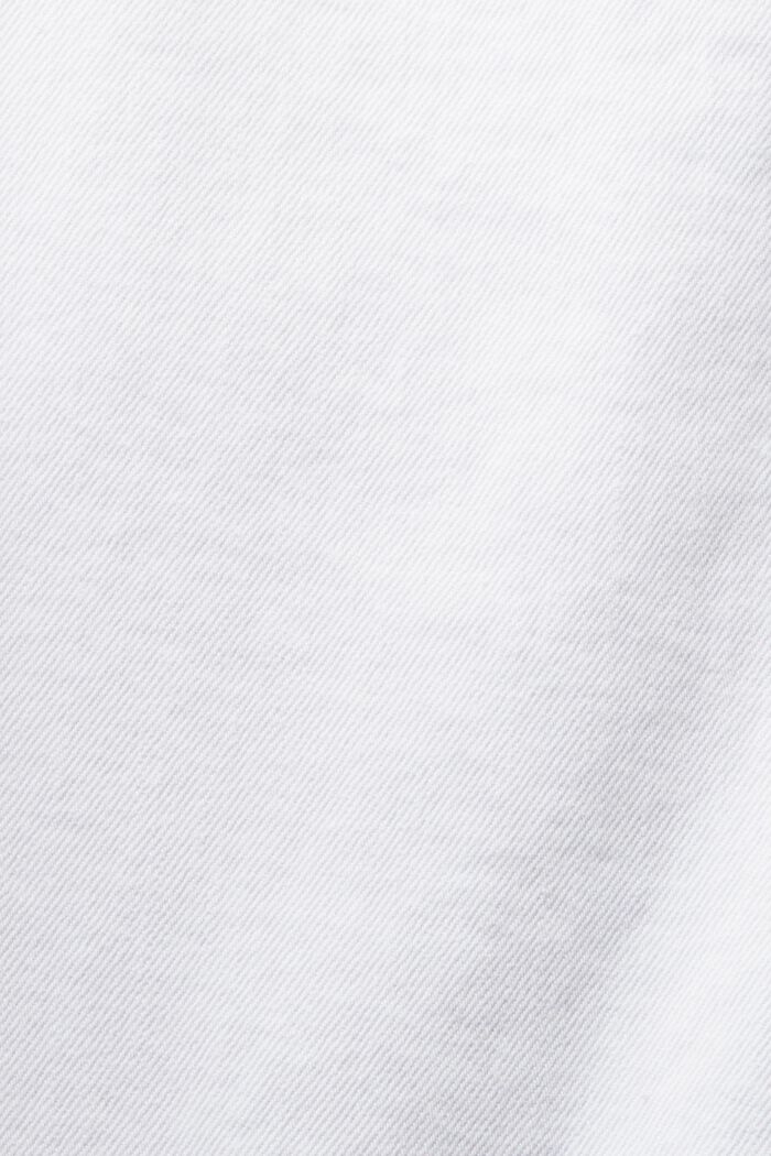 Dżinsy slim ze średnim stanem, WHITE, detail image number 5