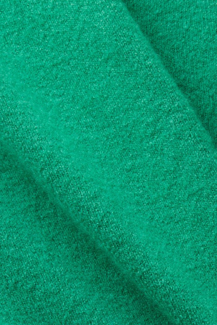 Sweter z półgolfem, GREEN, detail image number 5