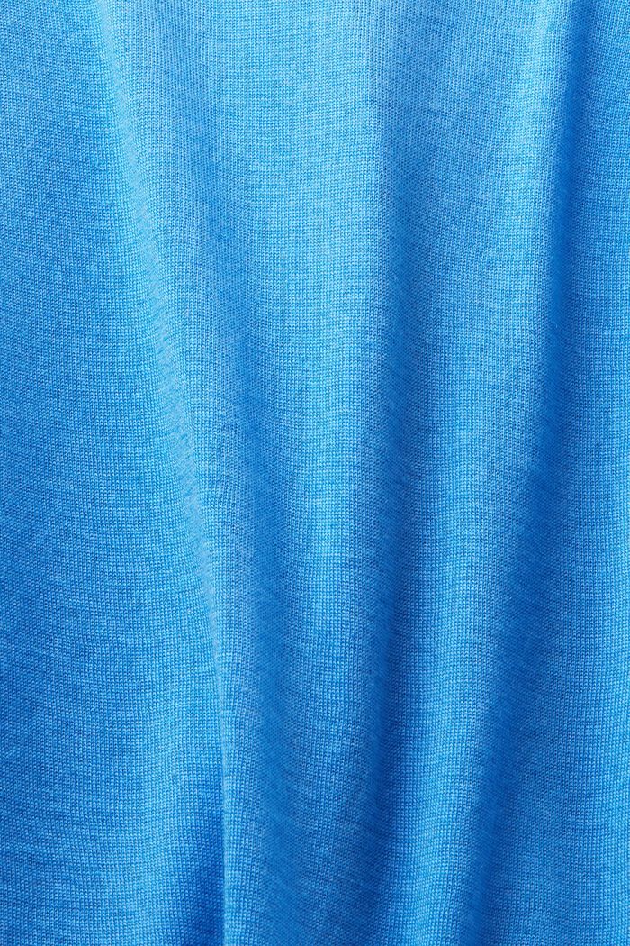Melanżowy kardigan z kaszmiru, BLUE, detail image number 5