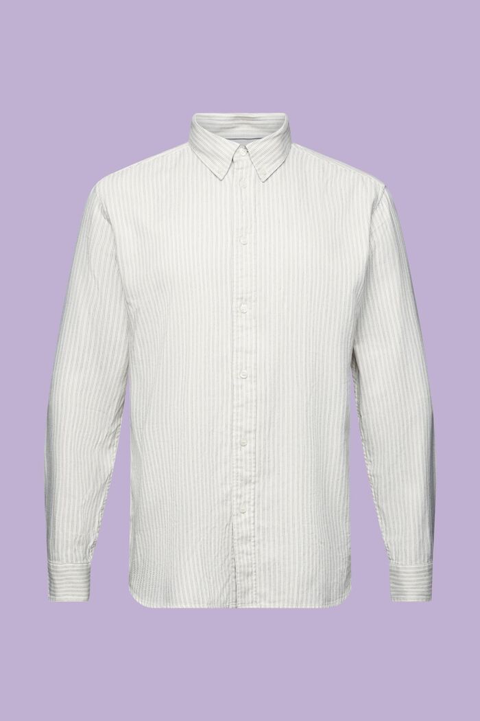 Flanelowa koszula z bawełny w prążki, ICE, detail image number 6