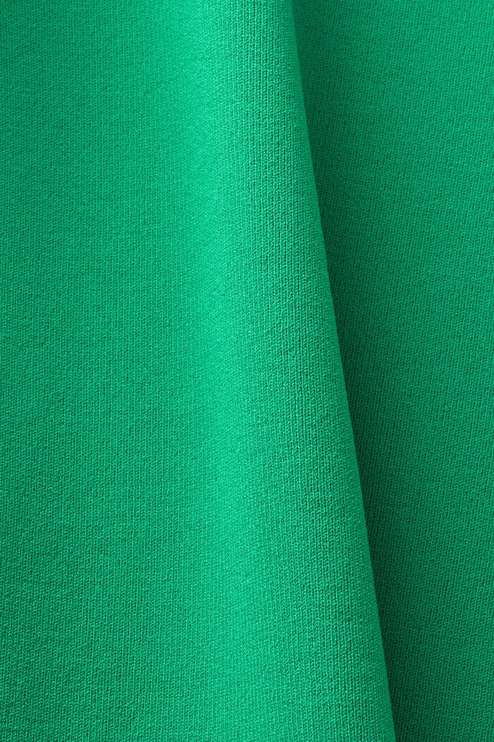 Dzianinowa sukienka mini bez rękawów, GREEN, detail image number 5