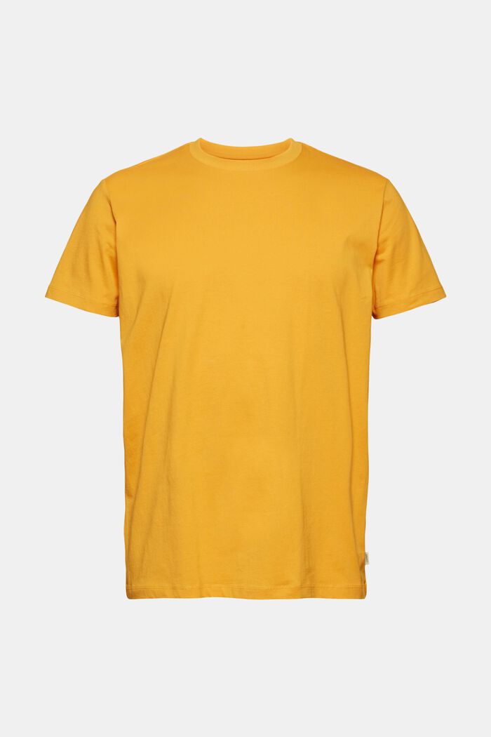Jerseyowy T-shirt w 100% z bawełny organicznej, SUNFLOWER YELLOW, detail image number 0