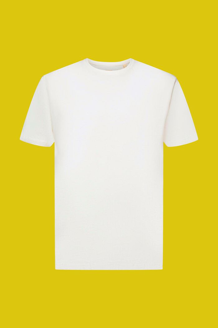 T-shirt z dżerseju, mieszanka bawełny i lnu, ICE, detail image number 6
