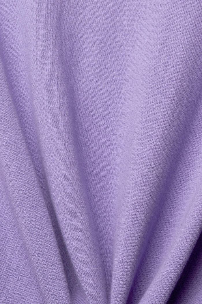 Sweter z dzianiny, LILAC, detail image number 1