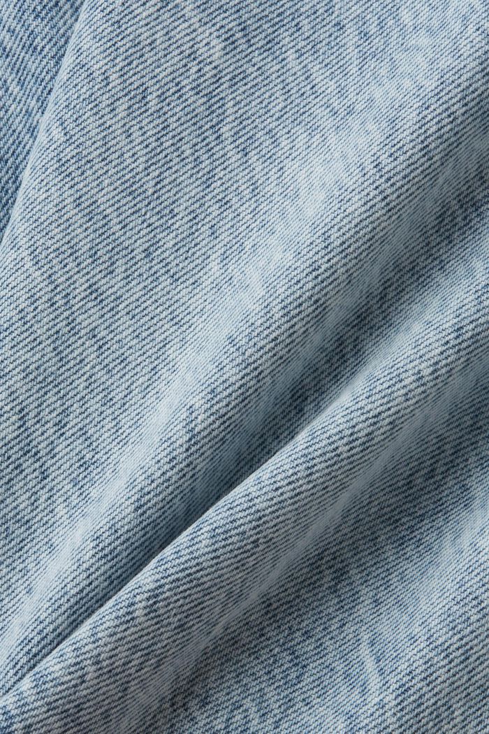 Dżinsowa spódniczka mini, TENCEL™, BLUE BLEACHED, detail image number 5