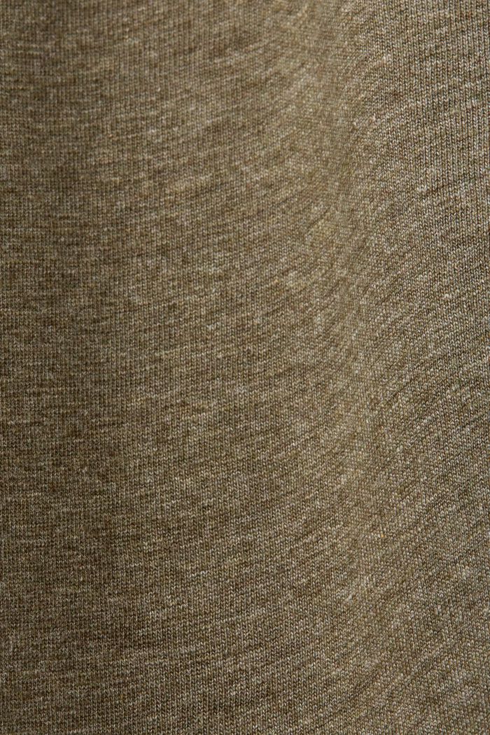Koszulka polo z bawełnianego dżerseju, KHAKI GREEN, detail image number 5