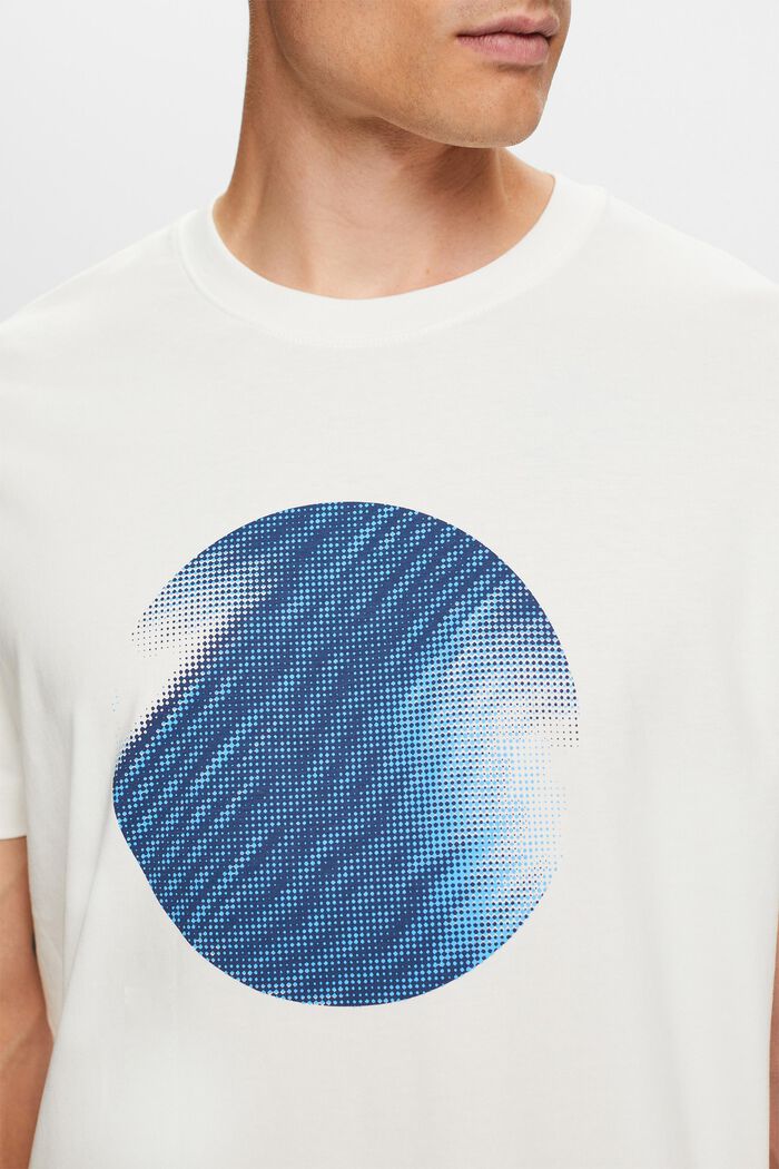 T-shirt z nadrukiem z przodu, 100% bawełna, ICE, detail image number 2