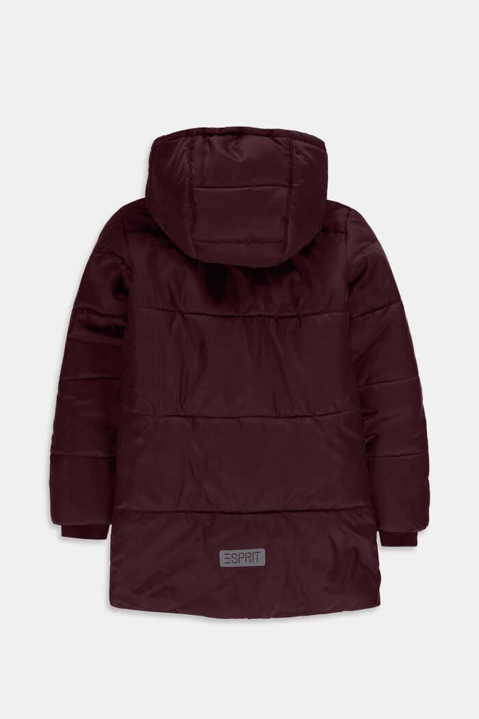 Jackets outdoor woven, BORDEAUX RED, detail image number 1