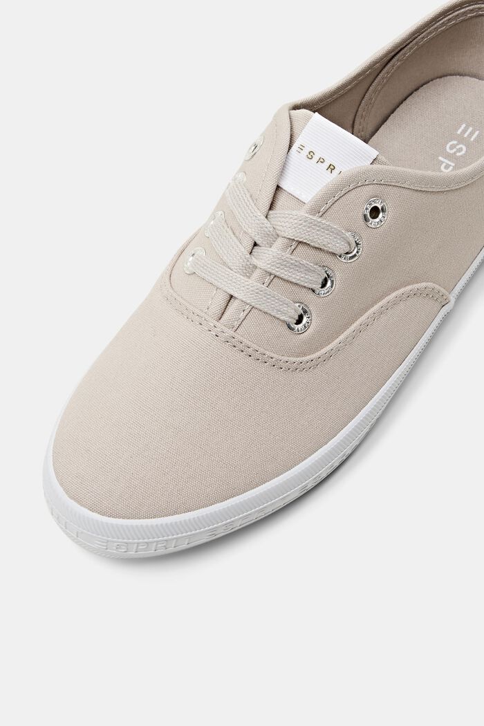 Sneakersy z płótna, TAUPE, detail image number 3