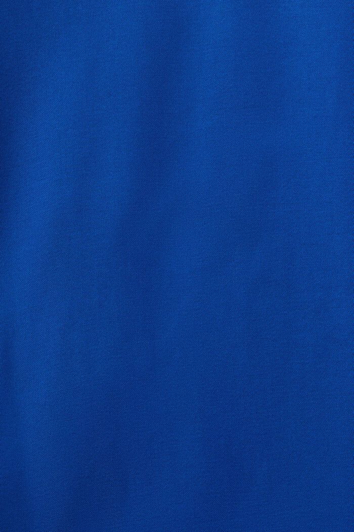 Satynowa bluzka bez rękawów, BRIGHT BLUE, detail image number 5