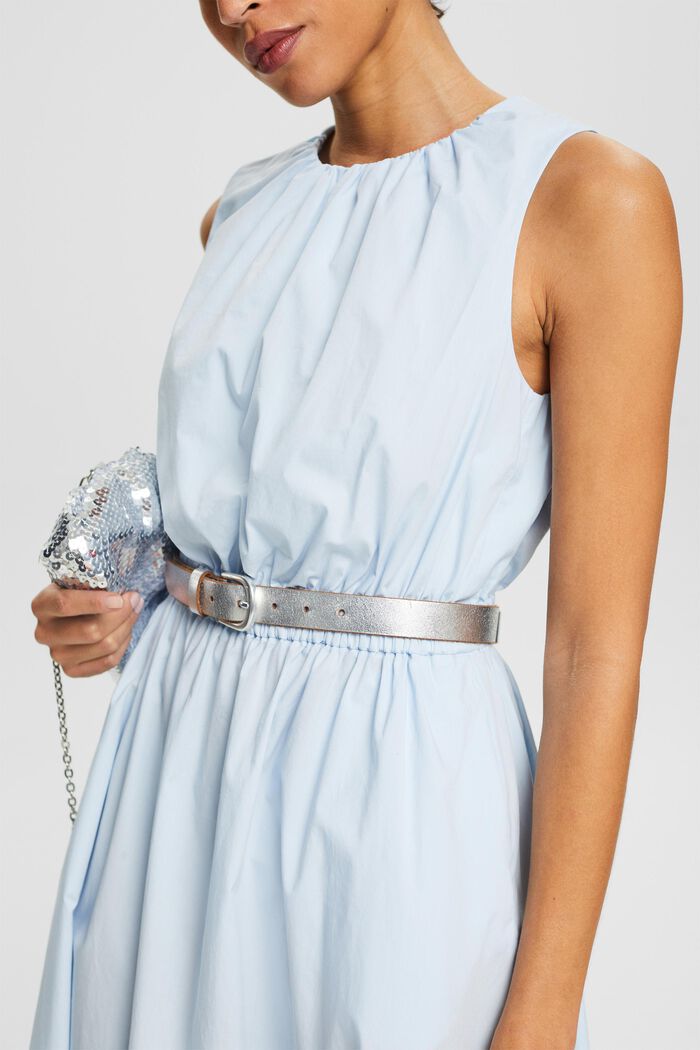 Sukienka midi bez rękawów, LIGHT BLUE, detail image number 2