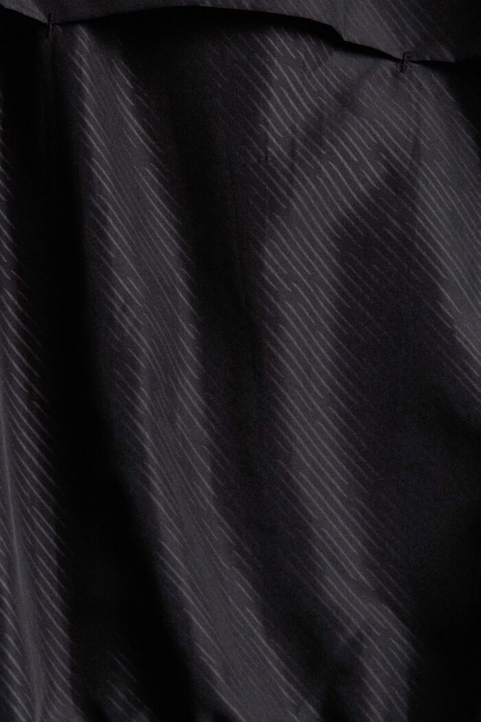 Bomberka z subtelnym wzorem w paski, NEW BLACK, detail image number 4