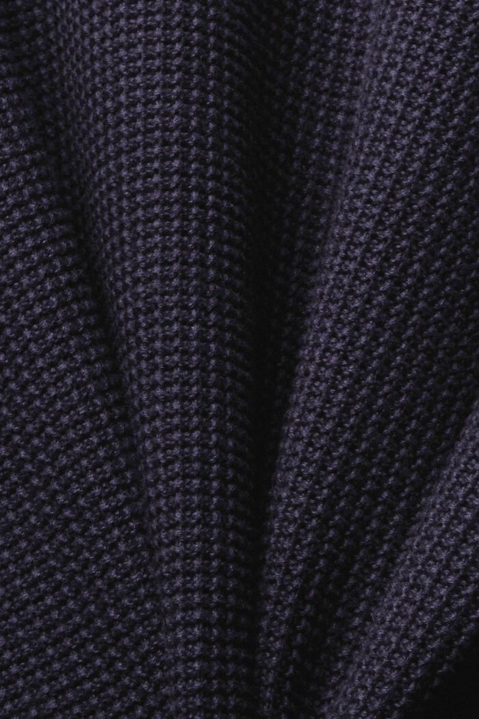 Sweter z czystej bawełny, NAVY, detail image number 1
