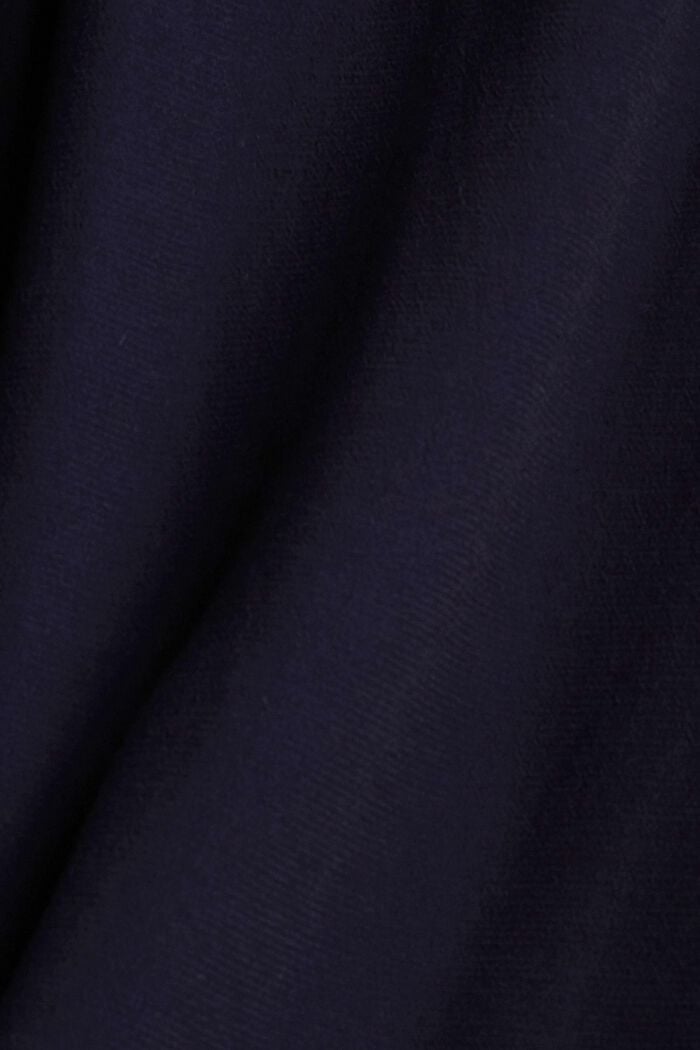 Spódnica midi z włókna LENZING™ ECOVERO™, NAVY, detail image number 4