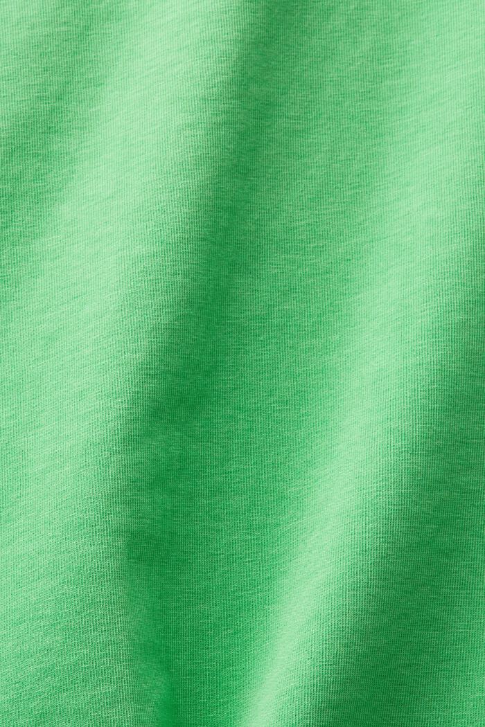 T-shirt z łódkowym dekoltem, CITRUS GREEN, detail image number 5