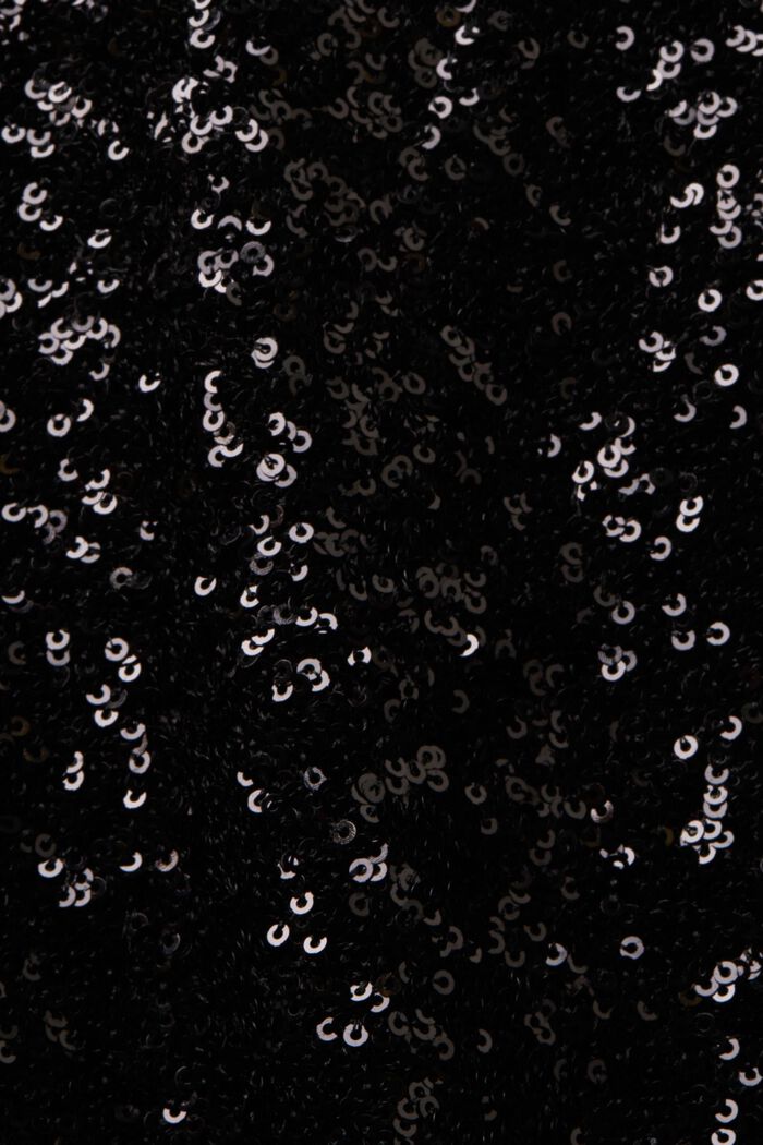 Cekinowa koszulka, BLACK, detail image number 4