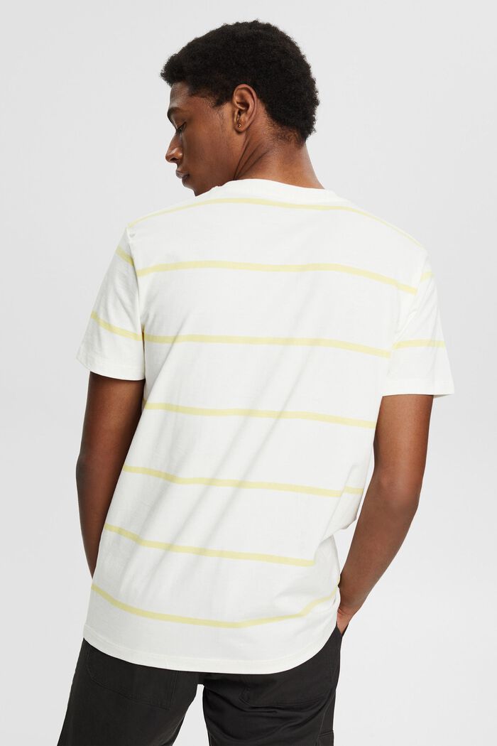 Jerseyowa koszulka w 100% z bawełny, OFF WHITE, detail image number 3