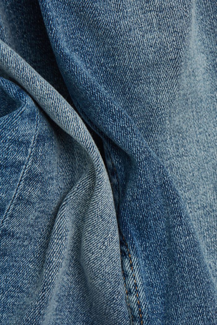 Dżinsy z bawełny organicznej z elastanem, BLUE MEDIUM WASHED, detail image number 2