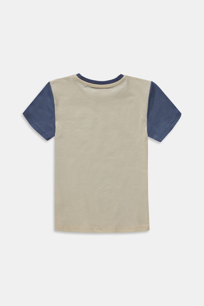 T-shirt z nadrukiem, 100% bawełny, CREAM BEIGE, detail image number 1