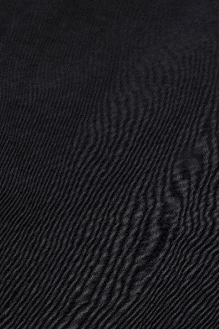 Bojówki z prostymi nogawkami, BLACK, detail image number 6