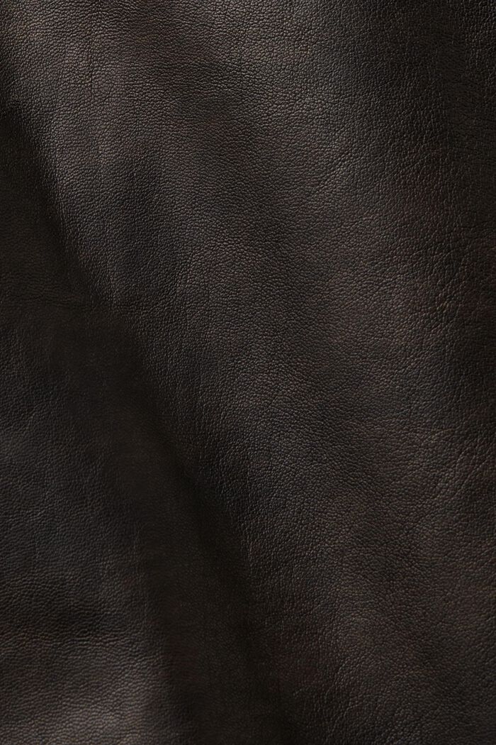 Ramoneska ze skóry, BLACK, detail image number 6