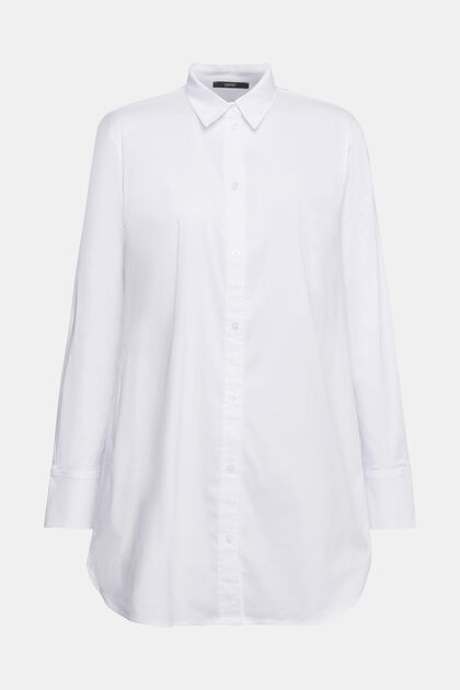 Bluzka koszulowa, WHITE, overview