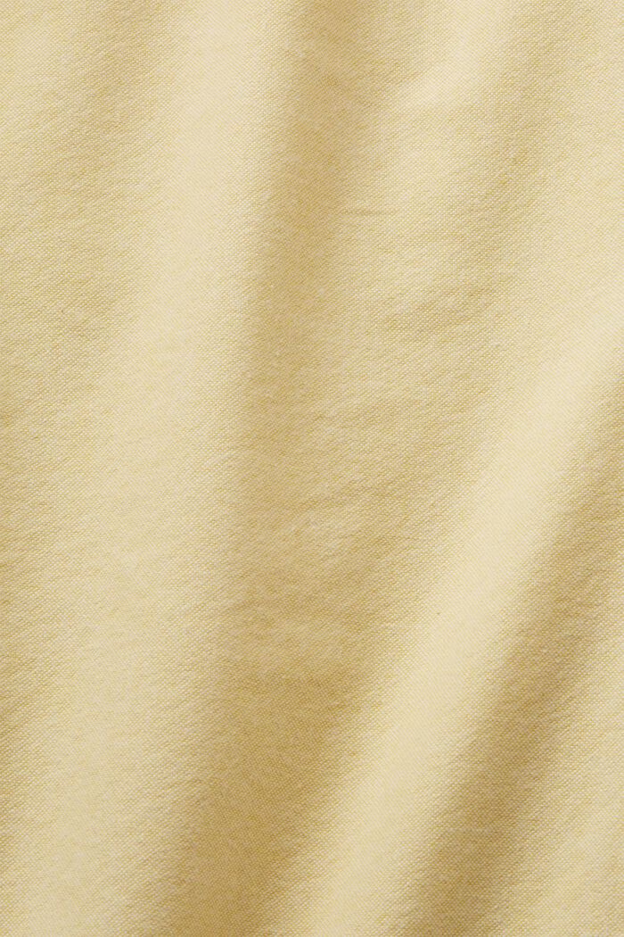 Twillowe szorty na gumce, 100% bawełny, DUSTY YELLOW, detail image number 6