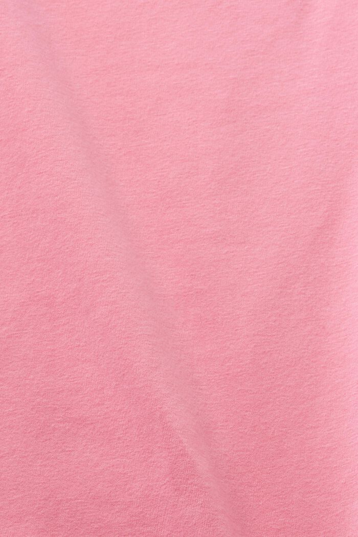 Koszulka z długim rękawem i asymetrycznym dekoltem, PINK, detail image number 5