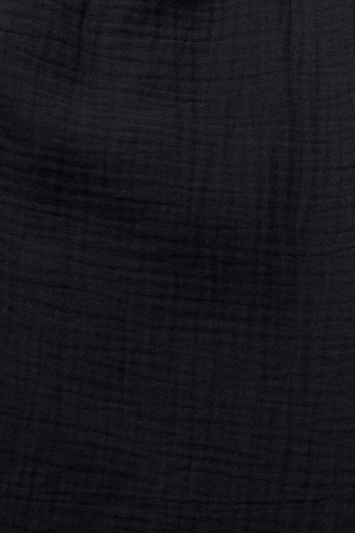 Bluzka z marszczeniami, BLACK, detail image number 6